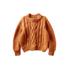 Long Sleeve Ruffle Pullover orange 1-5 years old