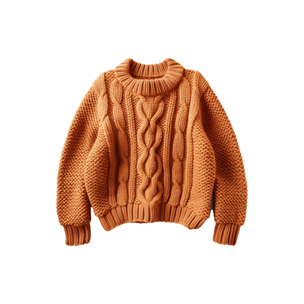 product-image-5 Long Sleeve Ruffle Pullover orange 1-5 years old