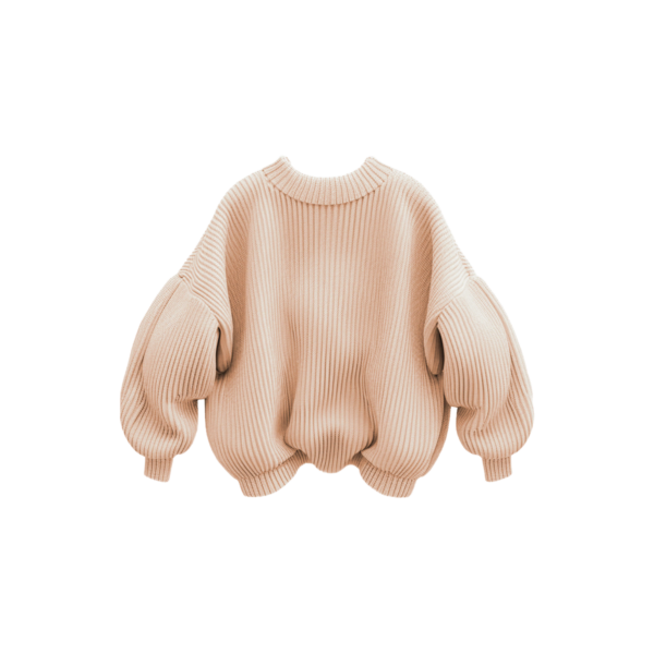 Long-sleeved knitted sweater pullover 1-5 years old