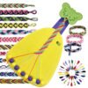 Syenll Braiding Bracelet Kit, Friendship Making Kit with Bracelets Maker, DIY Arts and Crafts Toy for 8-12 Year Old Girls