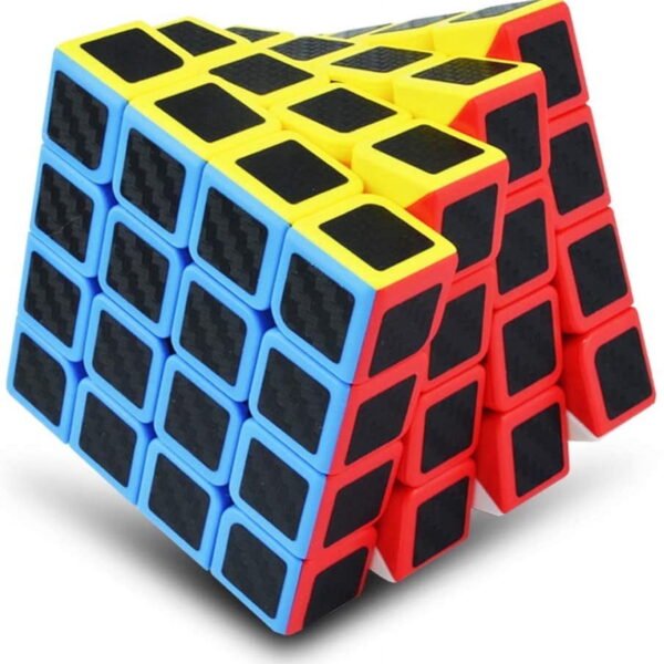 TiokMc 4x4 Magic Cube Stickerless Puzzle Toy, Educational & Fun Brain Game for Kids, Teens & Adults, Improves Cognitive Skills, Memory & Concentration, Birthday or Holiday Gift